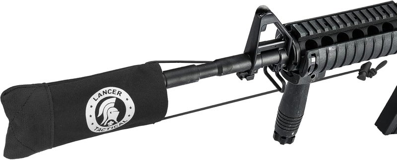 Lancer Tactical Airsoft Tactical Airsoft Barrel Cover w/Bungee Cord for Airsoft Guns and Paintball Markers(Only One) - Image 4
